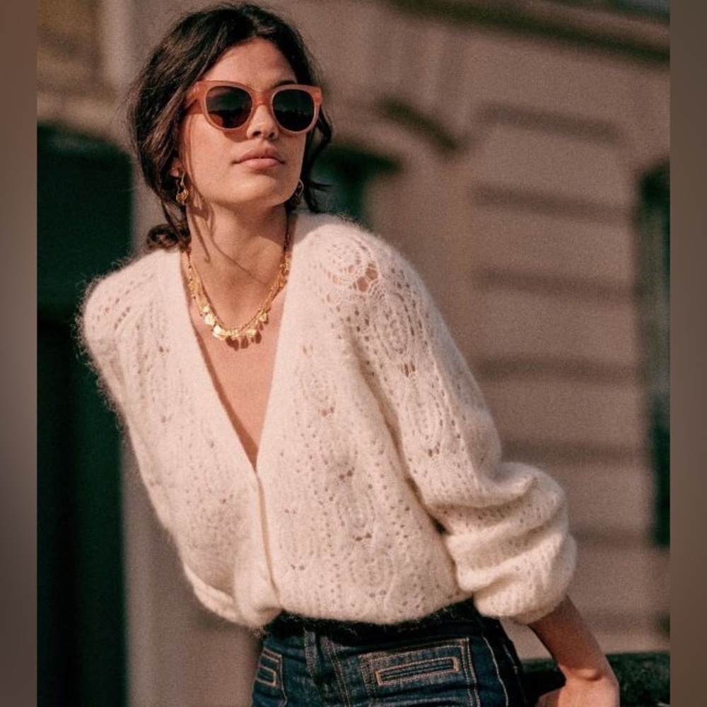 Sezane Joia Cardigan NWT XXL
